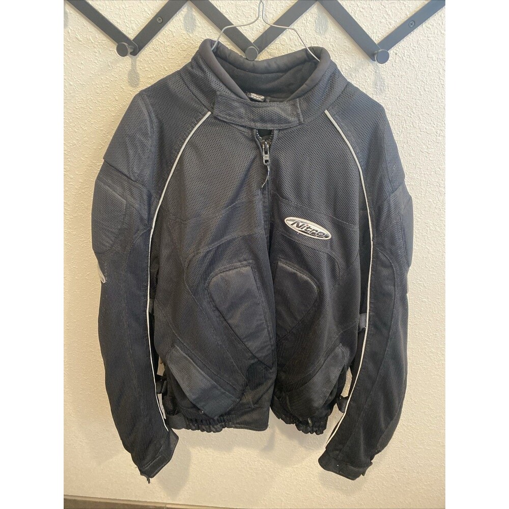 Nitro Mesh Padded Racing Jacket XXXL Black